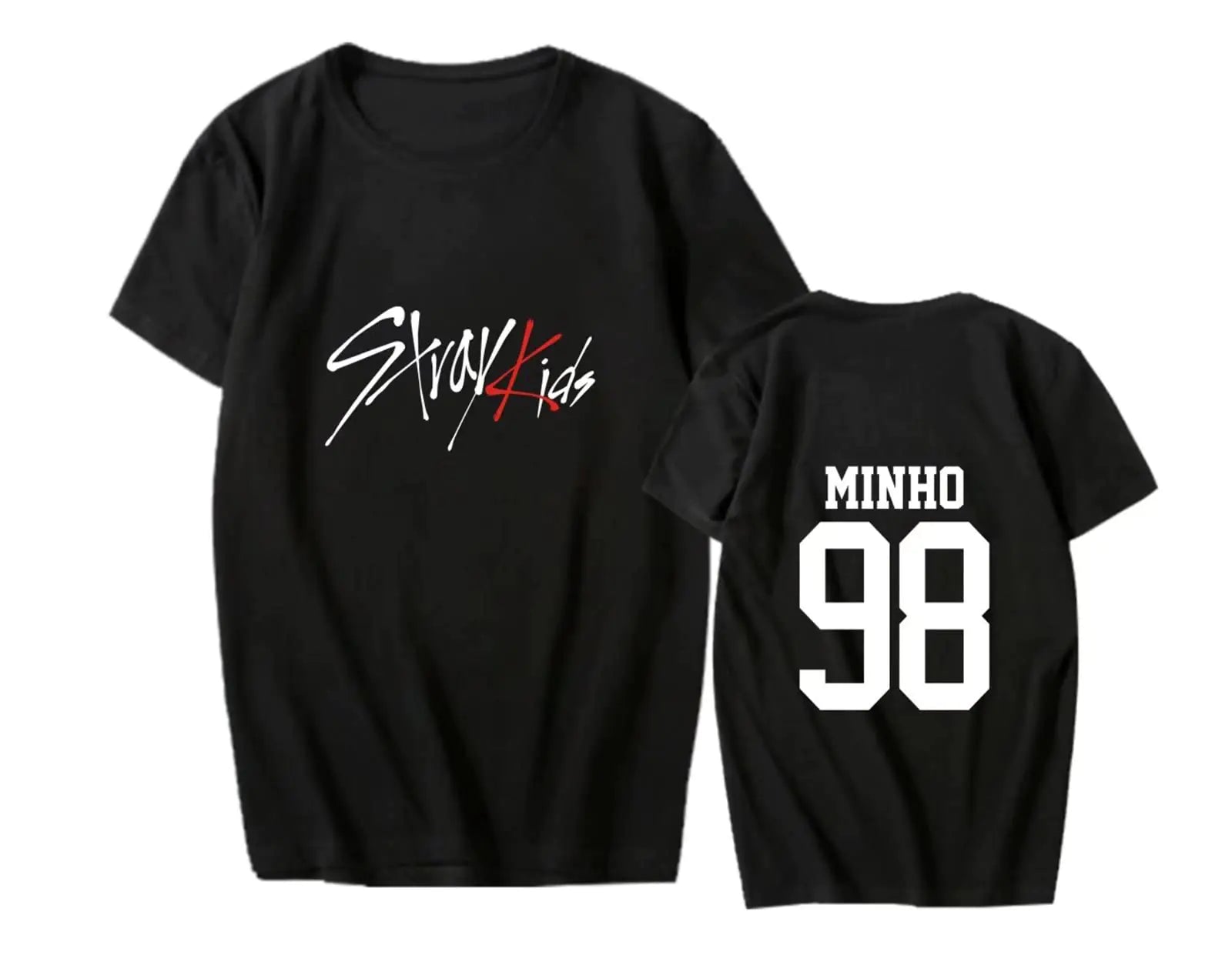 Stray Kids Merch Tshirt Skz Support Shirt Jisung Felix Hyunjin Minho Changbin Tee Shirt Unisex Tee Top