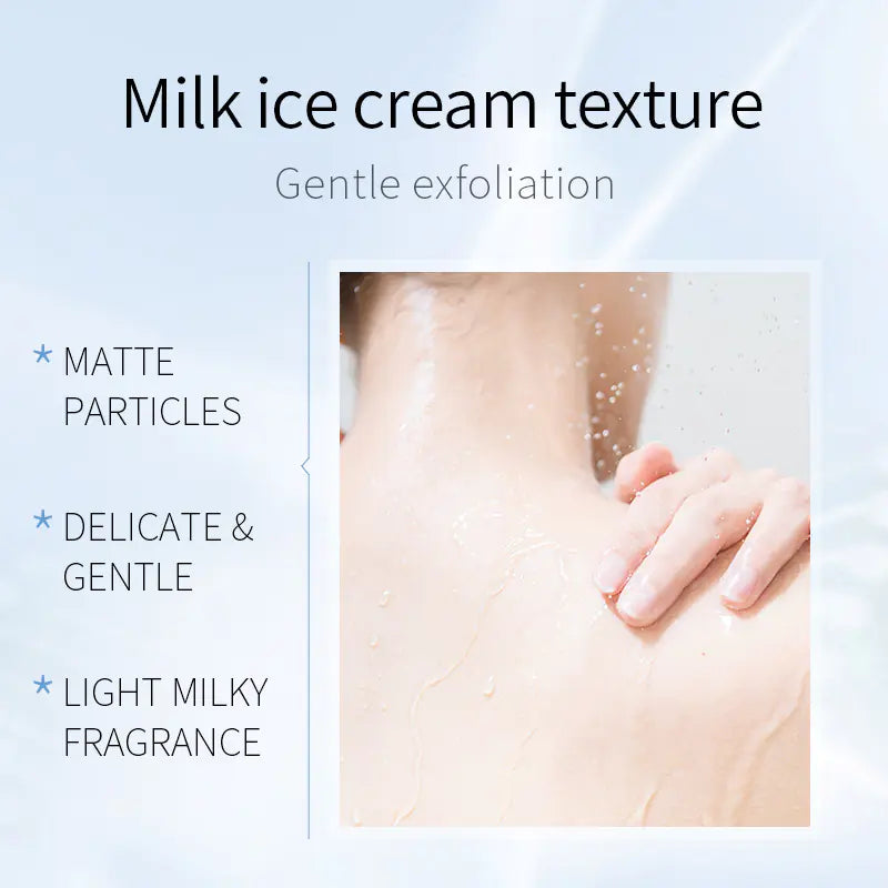 FENYI Milk Exfoliating Scrub 100g for Body Cleansing