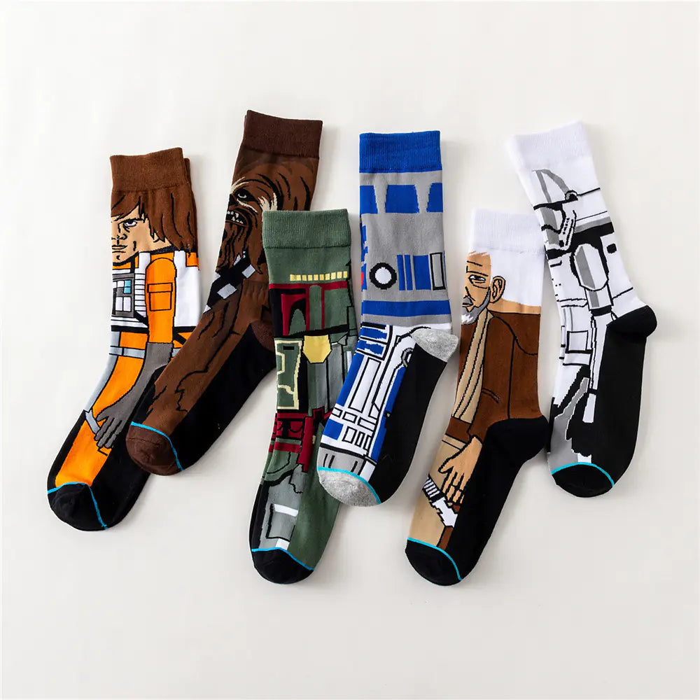 Star Wars Themed Socks, Long Socks