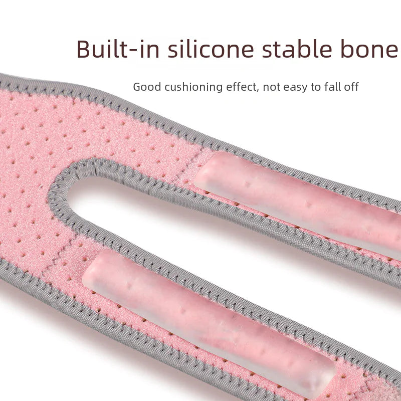 Adjustable Shock-Absorbing Jump Rope with Knee Support