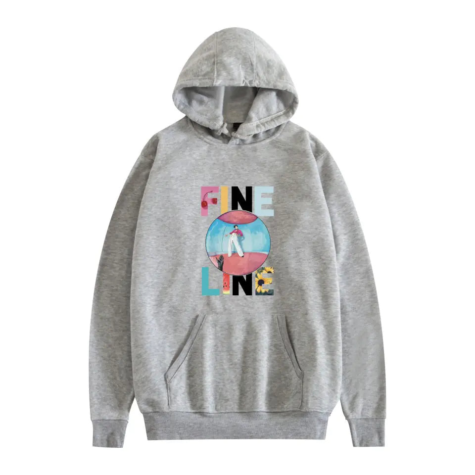 Women's Hooded Sweatshirt with Fun Letter Print