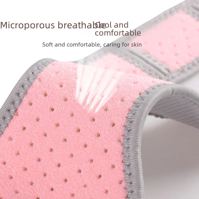 Adjustable Shock-Absorbing Jump Rope with Knee Support