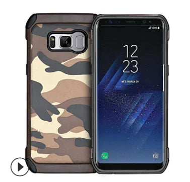 Camouflage Phone Case for Samsung Note 9/S8/S9/S7 Edge