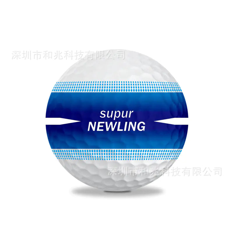 New Three-Layer Golf Balls with Seamless Design