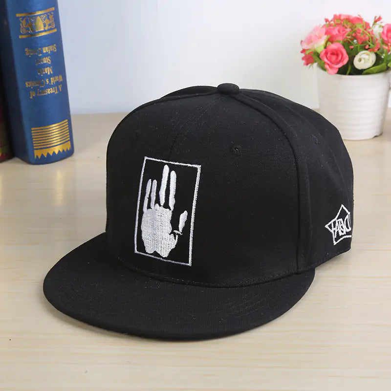 Embroidered Baseball Cap for Couples - Hip Hop Style