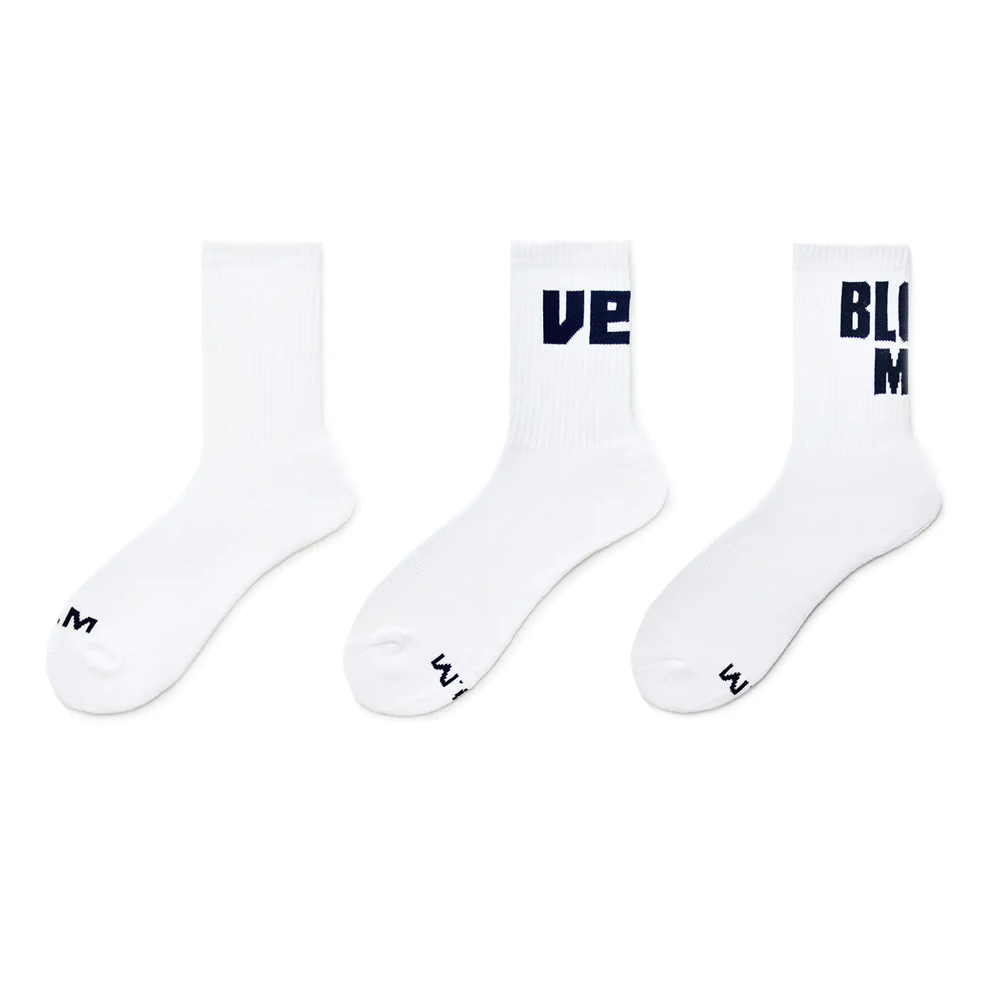 Men's Solid Color Dress Socks, Casual Sports Mid-Calf Socks