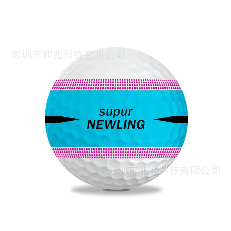 New Three-Layer Golf Balls with Seamless Design