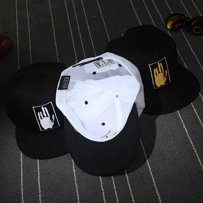 Embroidered Baseball Cap for Couples - Hip Hop Style