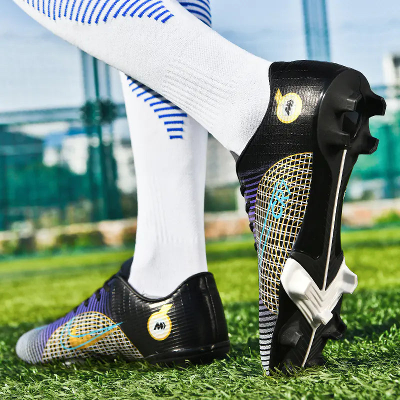 Men's Soccer Team Outdoor Sports Shoes - Polyester Material