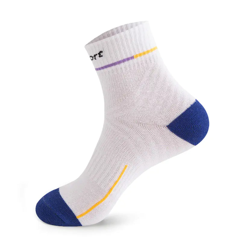 Men's Mid-Calf Socks, Breathable Moisture-Wicking Sports Socks