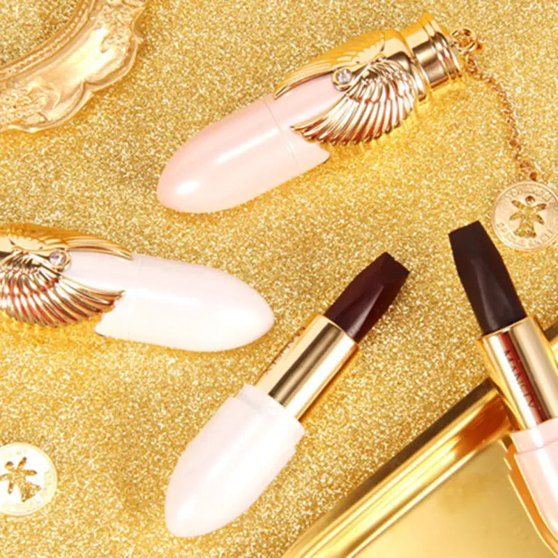 Three-Color Velvet Matte Black Lipstick