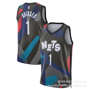 New NBA Nets Jerseys: Durant, Claxton, Bridges Sportswear