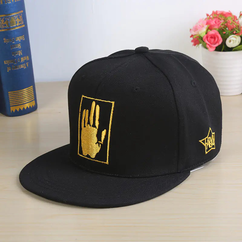 Embroidered Baseball Cap for Couples - Hip Hop Style