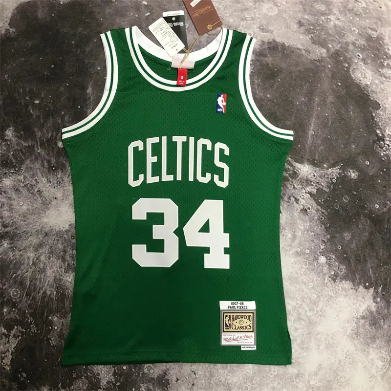 MN Retro NBA Jerseys: Celtics Bird & Pierce Edition